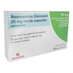 Атомоксетин 25 мг Европа :: Аналог Когниттера :: Glenmark капс. №30 в Ставрополе и области фото